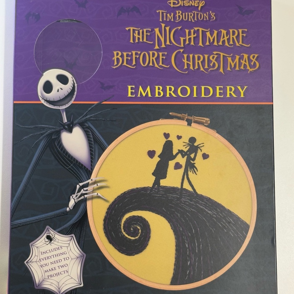 Disney Nightmare Before Christmas Embroidery Set - Multicolor